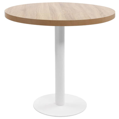 Mesa De Bistró Mdf Marrón Oscuro 40 Cm