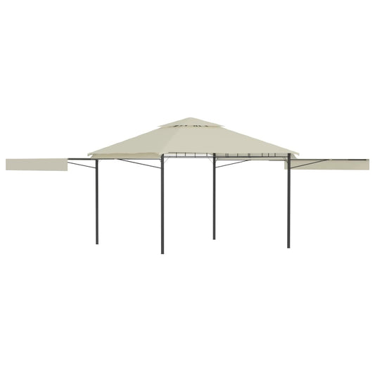 Cenador Con Tejado Doble Extensible 3X3X2,75M 180G/M²