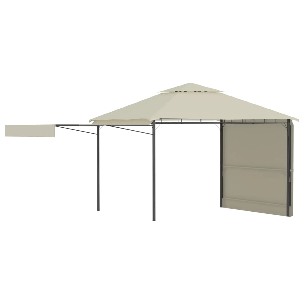 Cenador Con Tejado Doble Extensible 3X3X2,75M 180G/M²