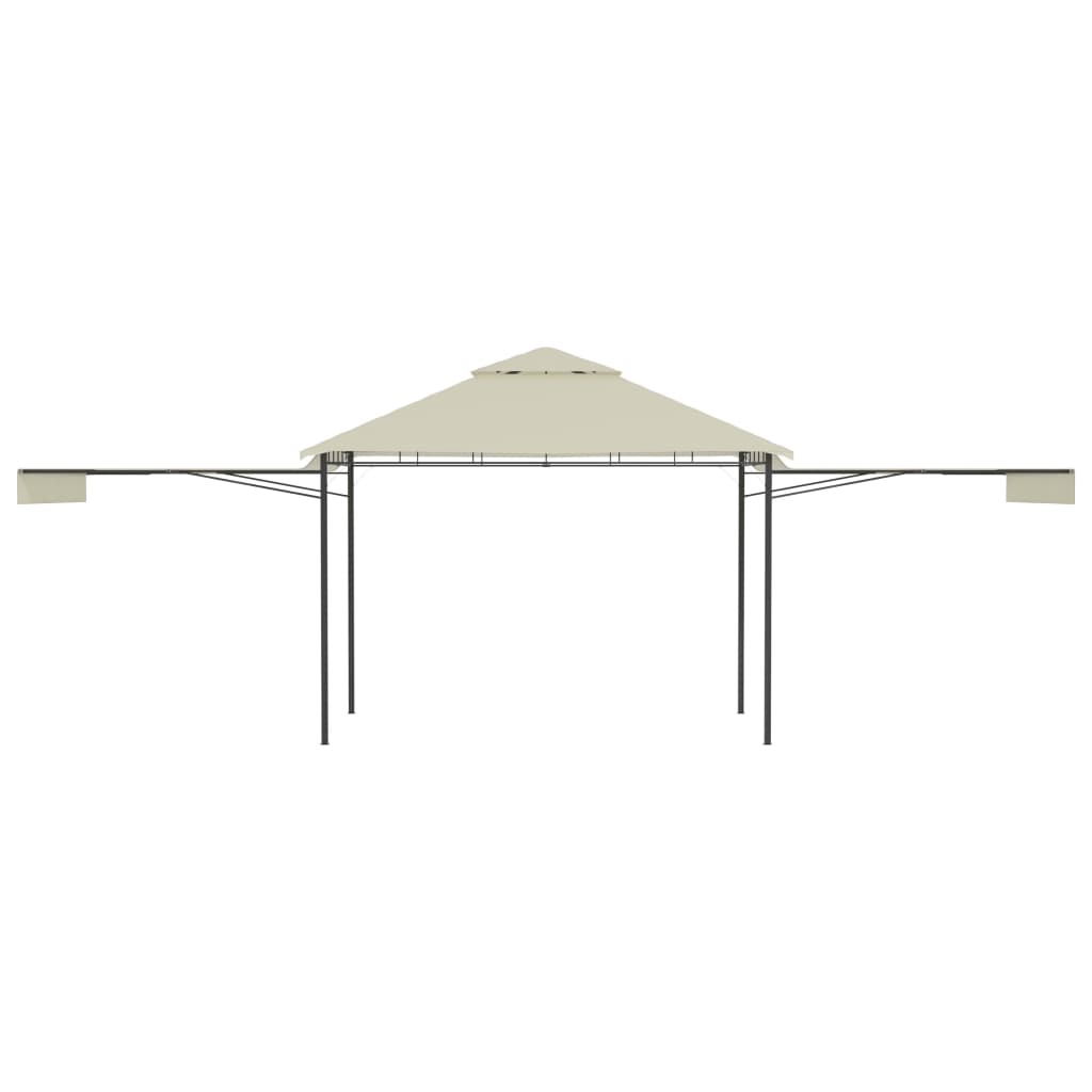 Cenador Con Tejado Doble Extensible 3X3X2,75M 180G/M²