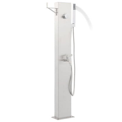 Grifo Para Ducha De Jardín Acero Inoxidable 110 Cm