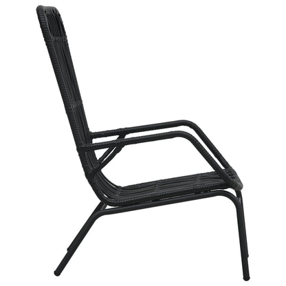 Silla De Jardín De Ratán Sintético