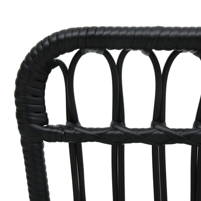 Silla De Jardín De Ratán Sintético