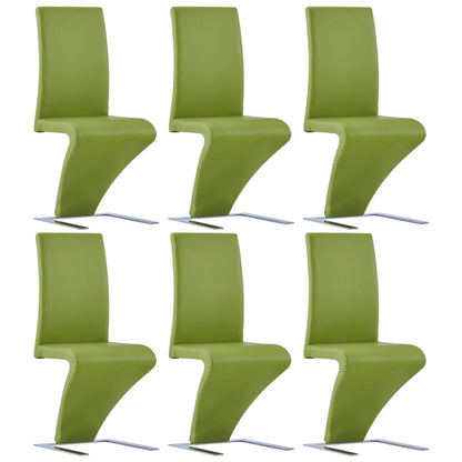 Sillas De Comedor 6 Unidades Cuero Sintético
