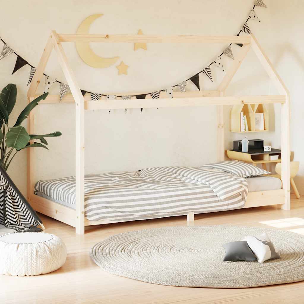 Estructura De Cama Infantil Madera Maciza Pino