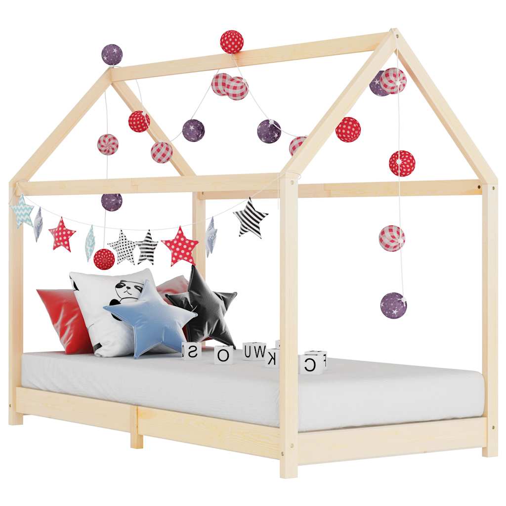Estructura De Cama Infantil Madera Maciza Pino