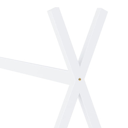 Estructura De Cama Infantil Madera Maciza Pino Blanca
