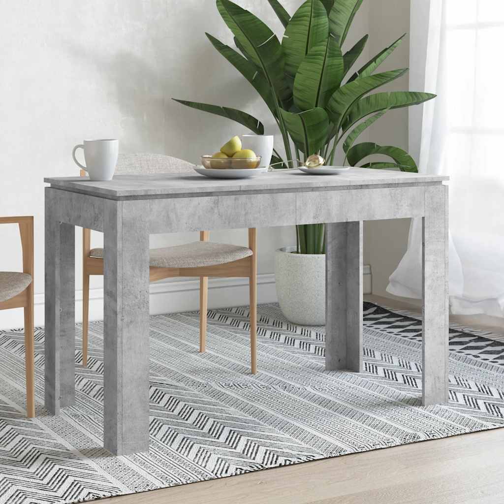 Mesa De Comedor De De 120X60X76 Cm, Fabricada En Madera De Ingeniería