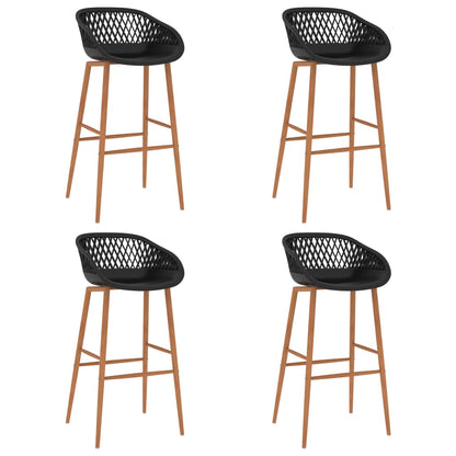 Taburetes De Cocina 4 Unidades Gris