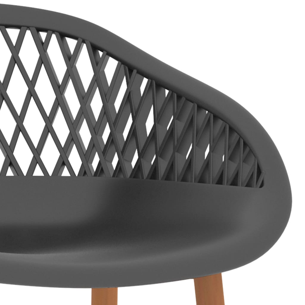 Taburetes De Cocina 4 Unidades Gris