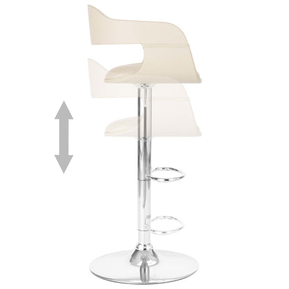 Taburete De Cocina Cuero Sintético