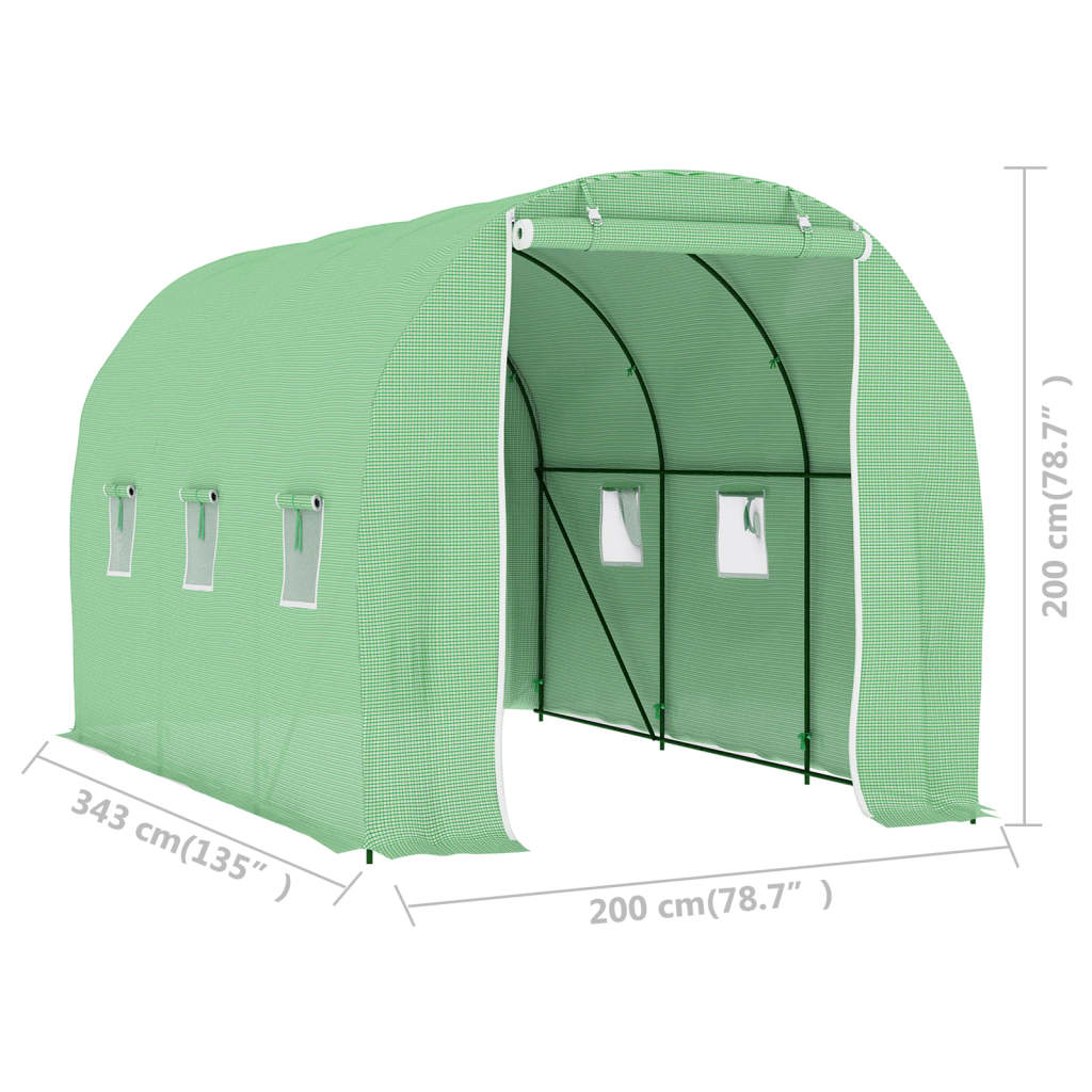 Invernadero 6,86 M² 3,43X2X2 M