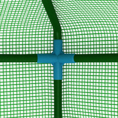 Invernadero Con Estructura De Acero 0,5 M² 1X0,5X1,9 M