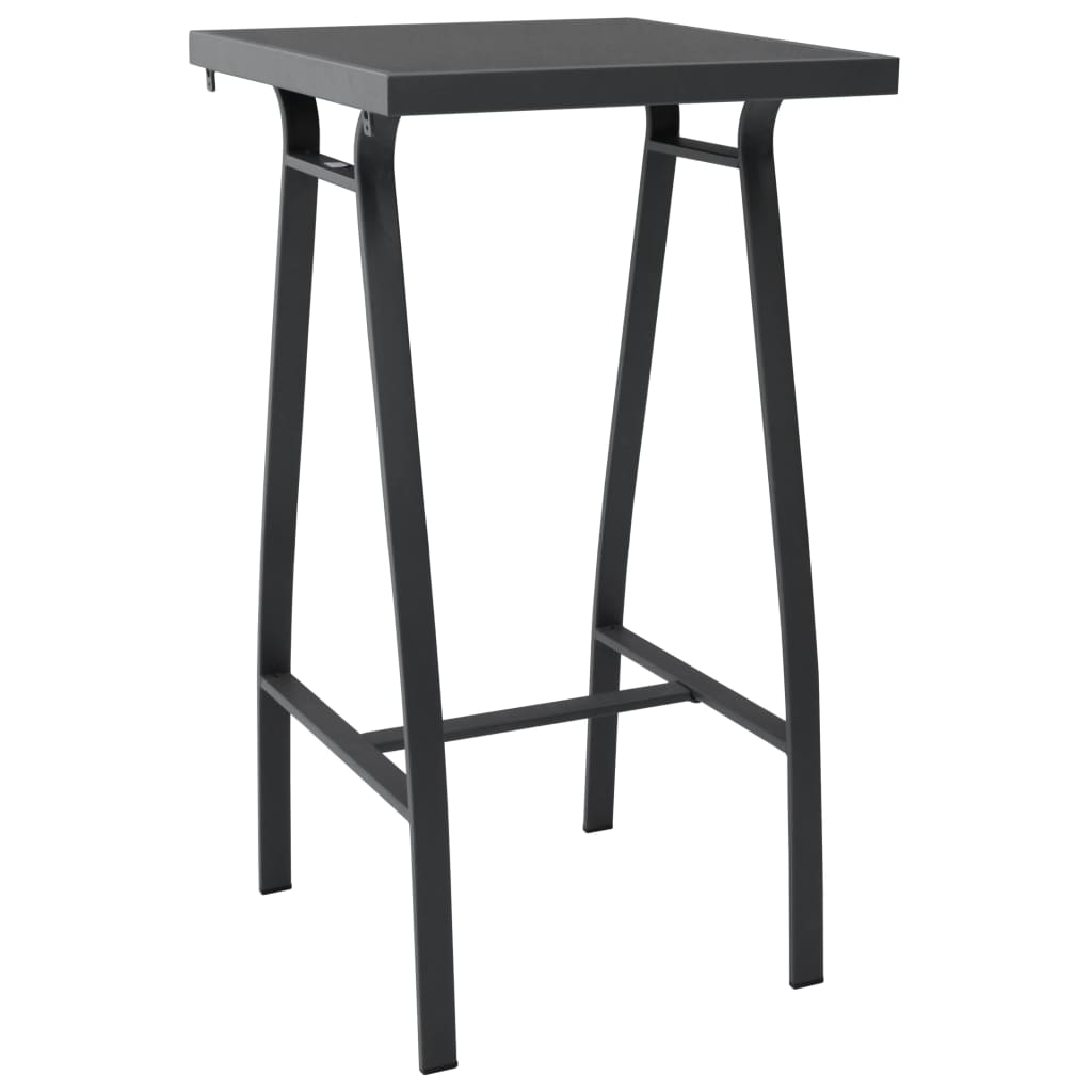 Mesa Alta De Jardín Vidrio Templado
