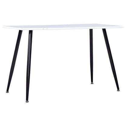 Mesa De Comedor Mdf Gris Y Color Roble 120X60X74 Cm