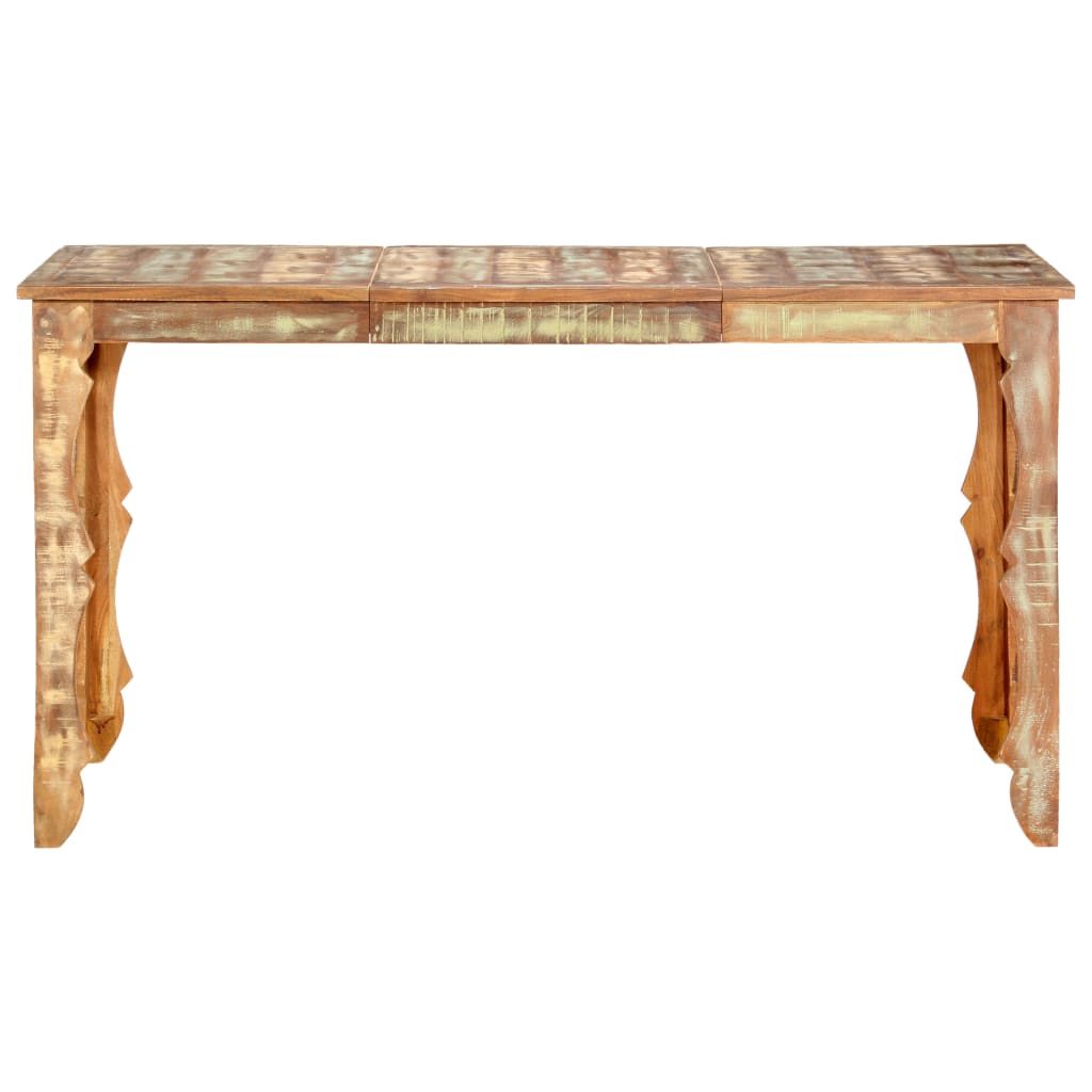 Mesa De Comedor De Madera Maciza Reciclada