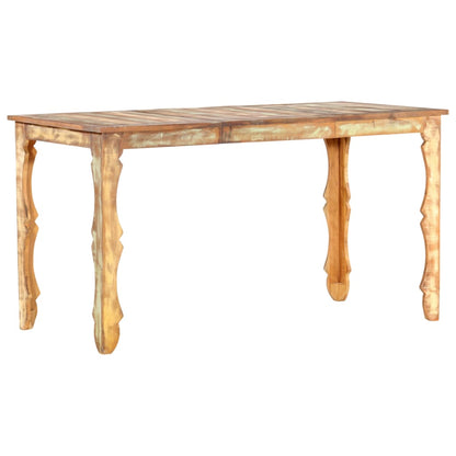 Mesa De Comedor De Madera Maciza Reciclada