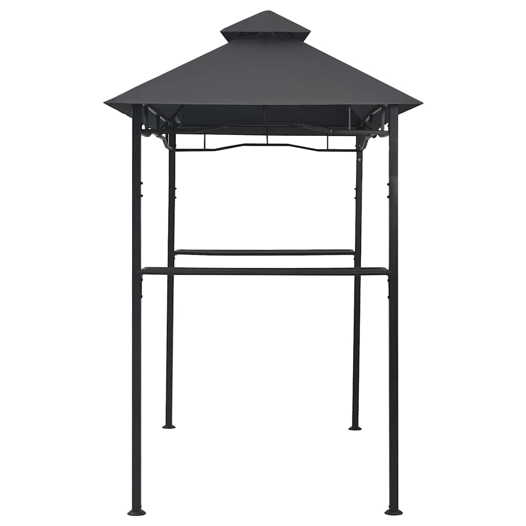 Cenador De Bbq Acero Antracita 240X150X255 Cm