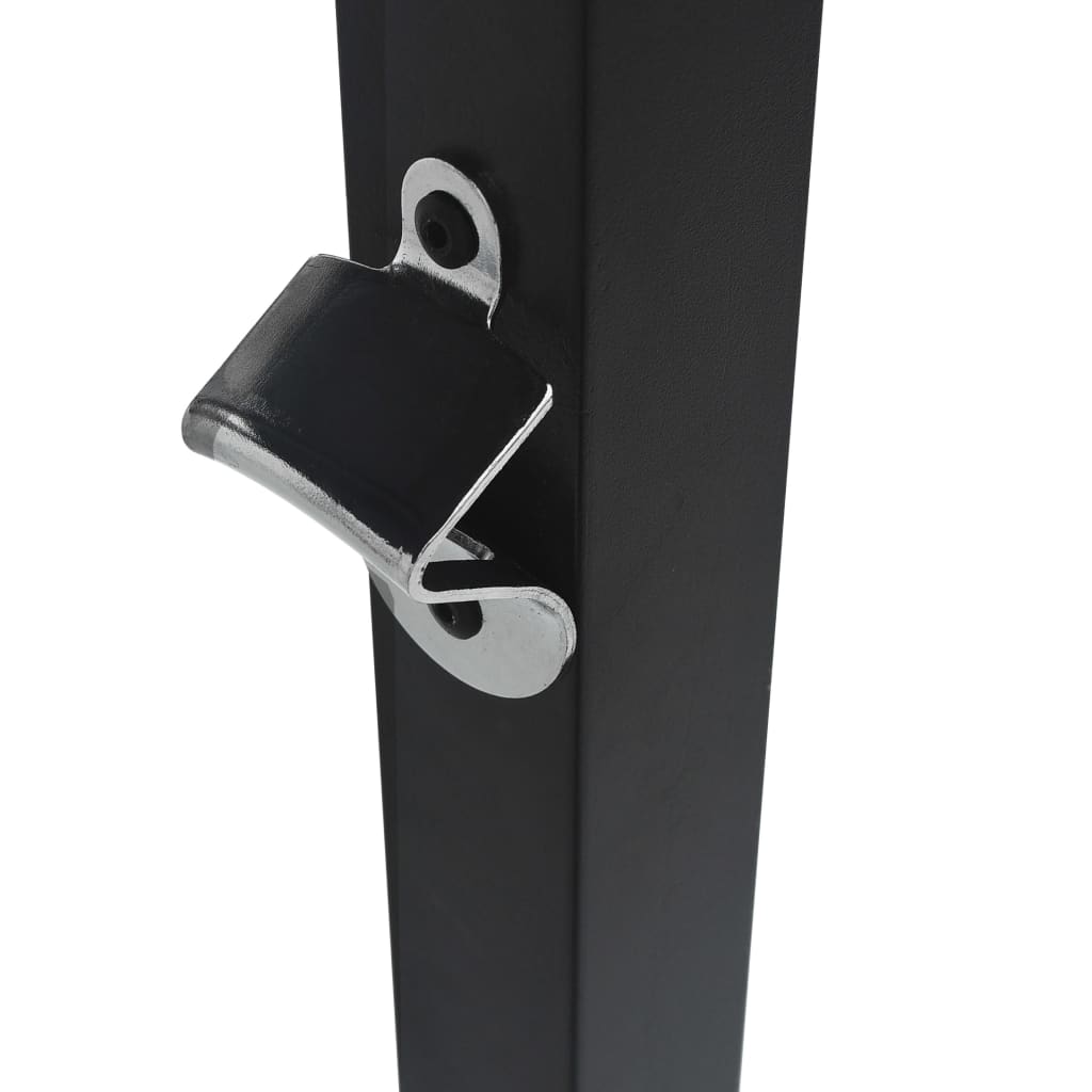 Cenador De Bbq Acero Antracita 240X150X255 Cm