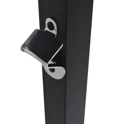 Cenador De Bbq Acero Antracita 240X150X255 Cm