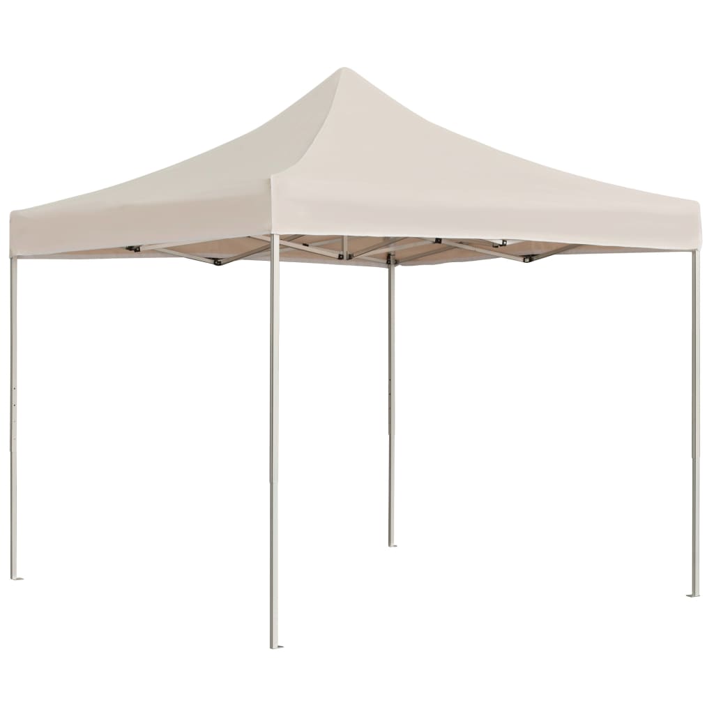 Carpa Plegable Profesional Aluminio Gris 2X2 M