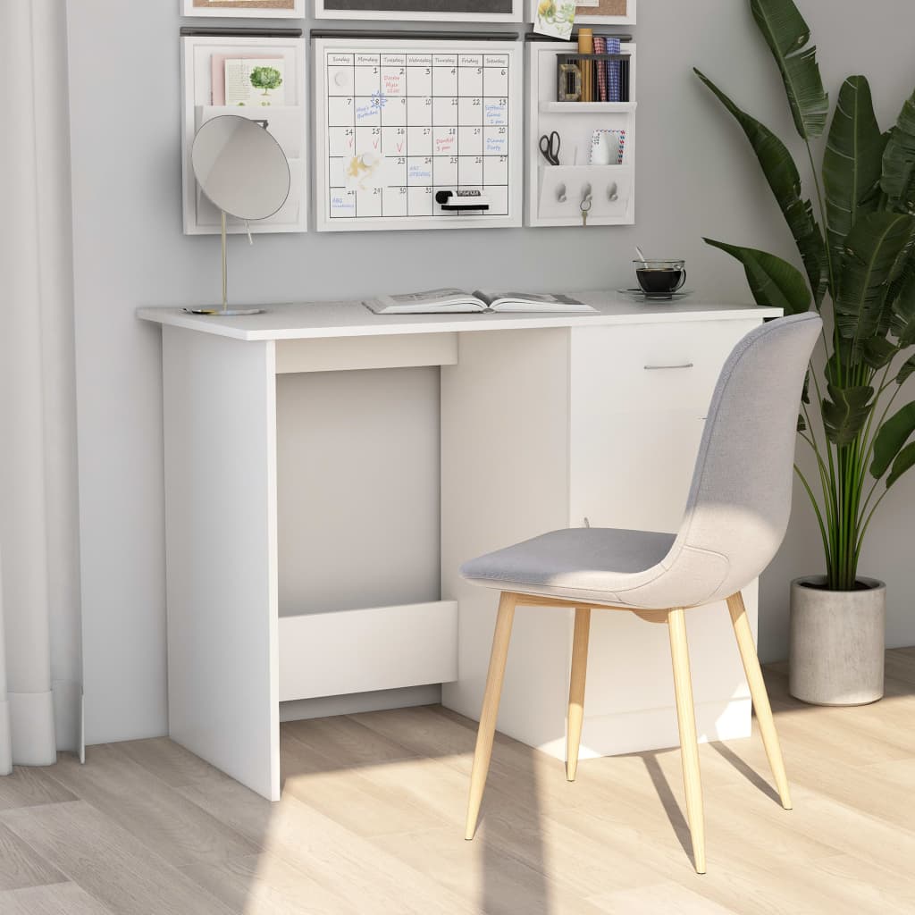 Escritorio De Madera De Ingeniería Envejecida 100X50X76 Cm