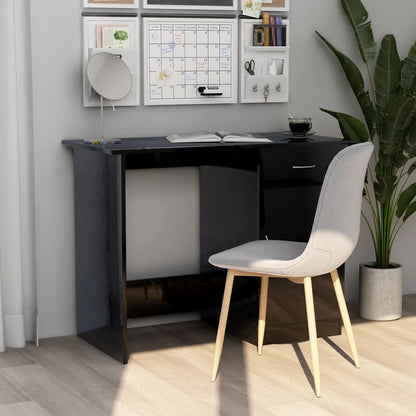 Escritorio De Madera De Ingeniería Envejecida 100X50X76 Cm