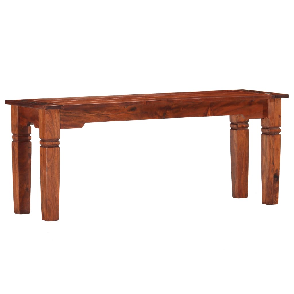 Banco De Madera Maciza De Acacia