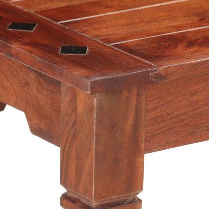 Banco De Madera Maciza De Acacia