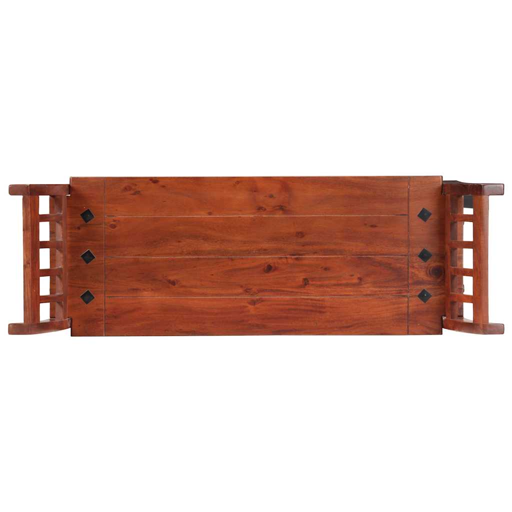 Banco De Madera Maciza De Acacia 111 Cm