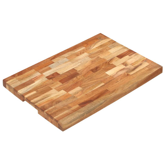 Tabla De Cortar De Madera Maciza De Acacia