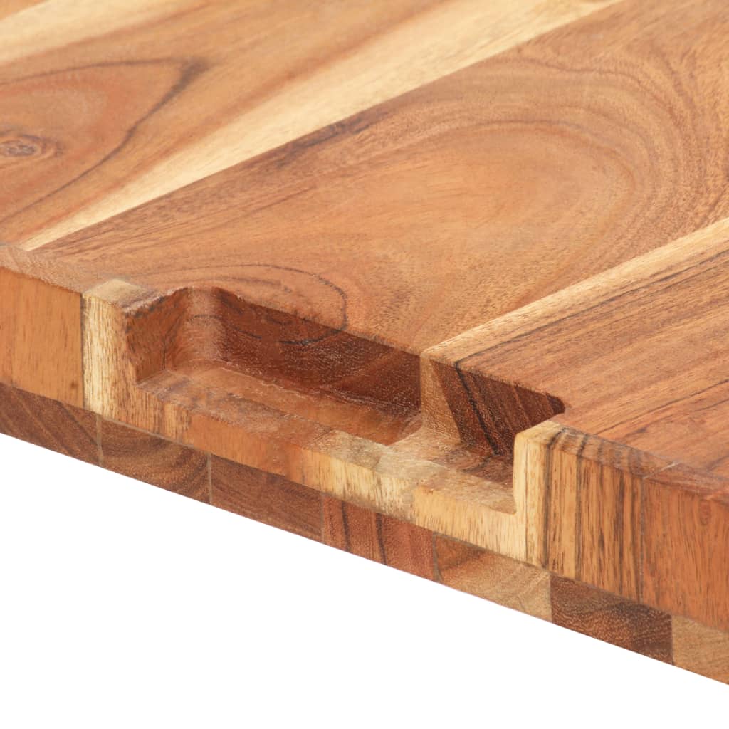 Tabla De Cortar De Madera Maciza De Acacia
