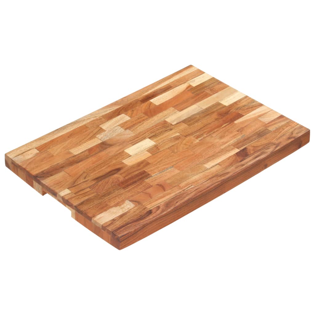 Tabla De Cortar De Madera Maciza De Acacia