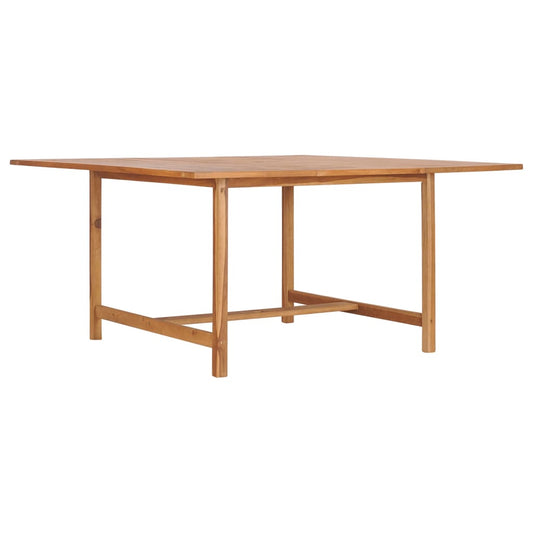 Mesa De Jardín De Madera Maciza De Teca