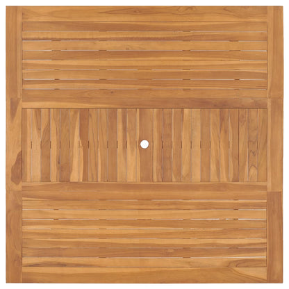 Mesa De Jardín De Madera Maciza De Teca
