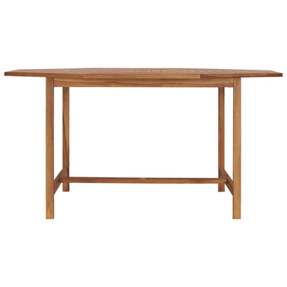 Mesa De Jardín De Madera Maciza De Teca