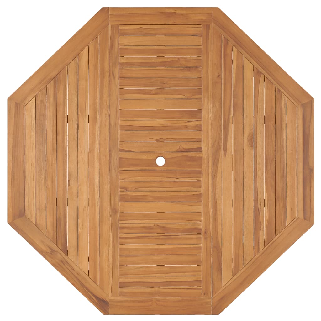 Mesa De Jardín De Madera Maciza De Teca
