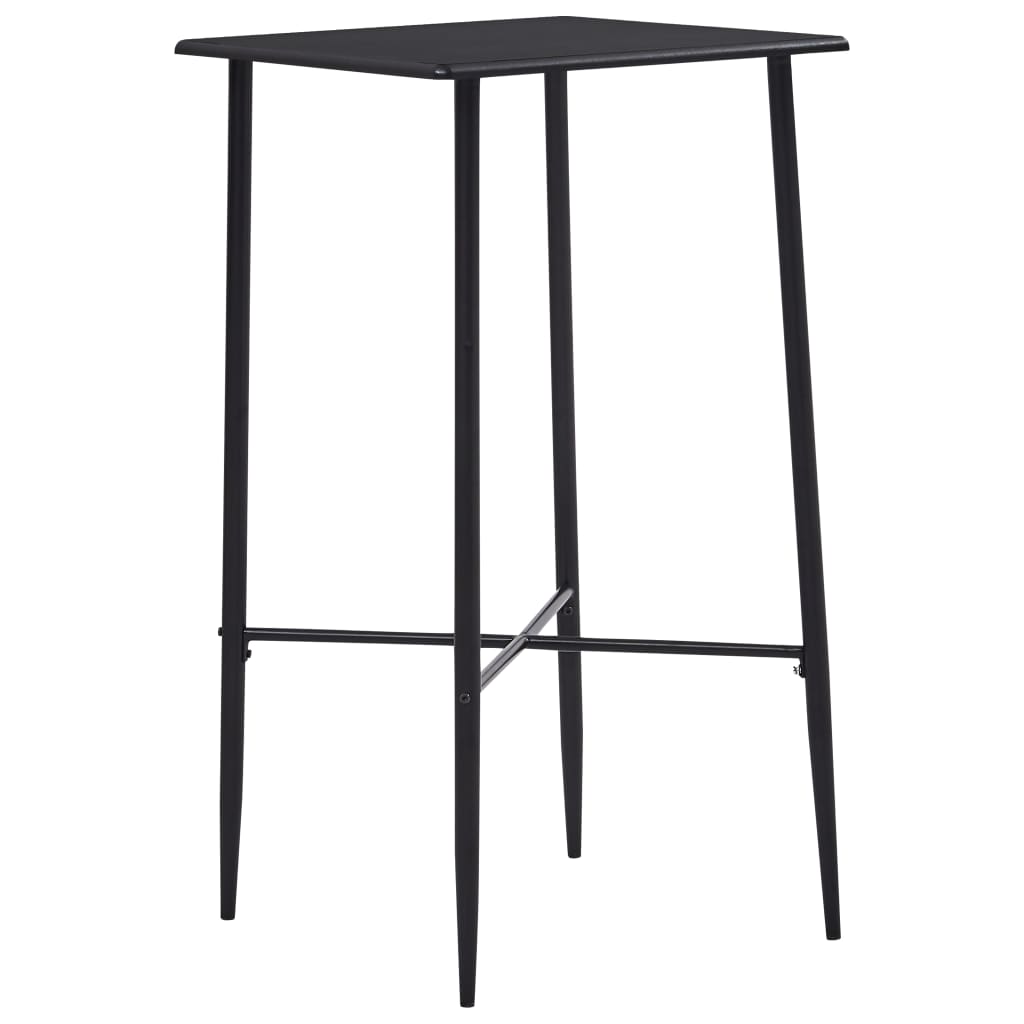 Juego De Mesa Alta Y Taburetes 3 Piezas Tela