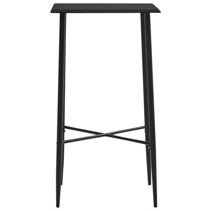 Juego De Mesa Alta Y Taburetes 3 Piezas Tela