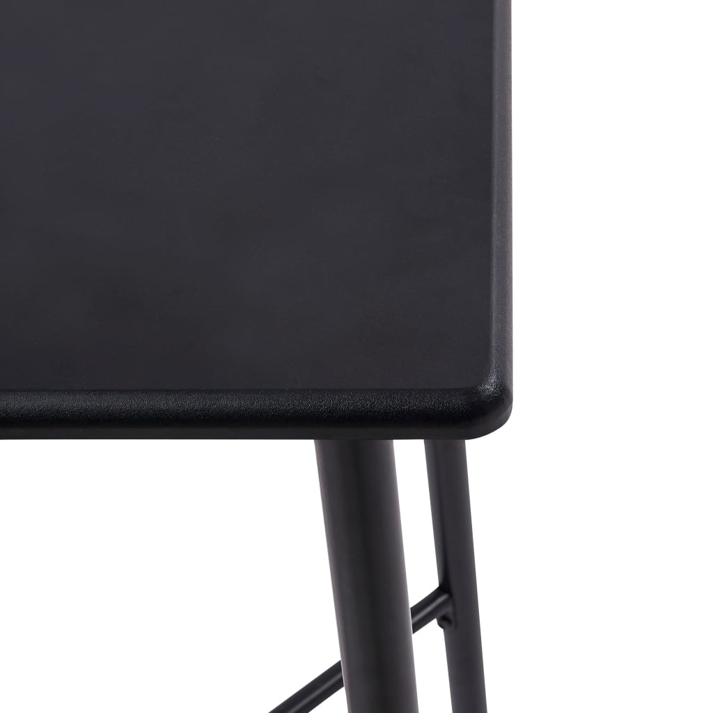 Juego De Mesa Alta Y Taburetes 3 Piezas Tela