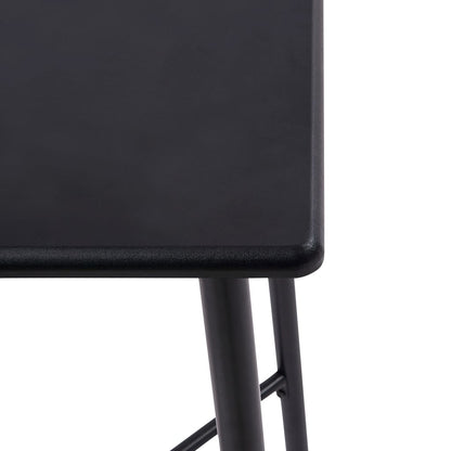Juego De Mesa Alta Y Taburetes 3 Piezas Tela