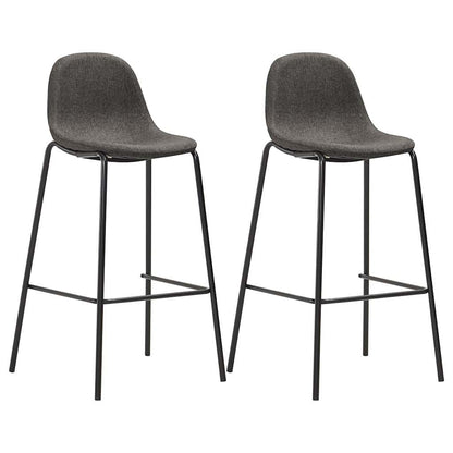 Juego De Mesa Alta Y Taburetes 3 Piezas Tela