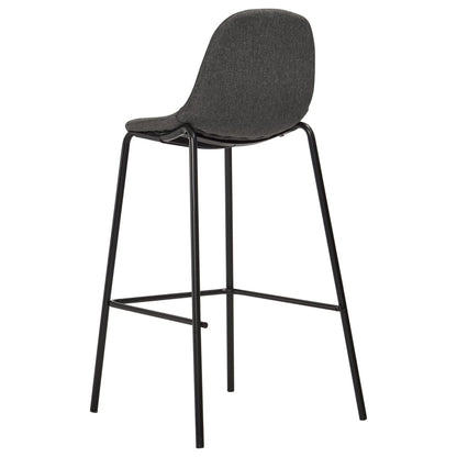 Juego De Mesa Alta Y Taburetes 3 Piezas Tela