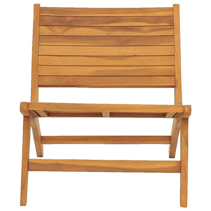 Silla De Jardín De Madera Maciza De Teca