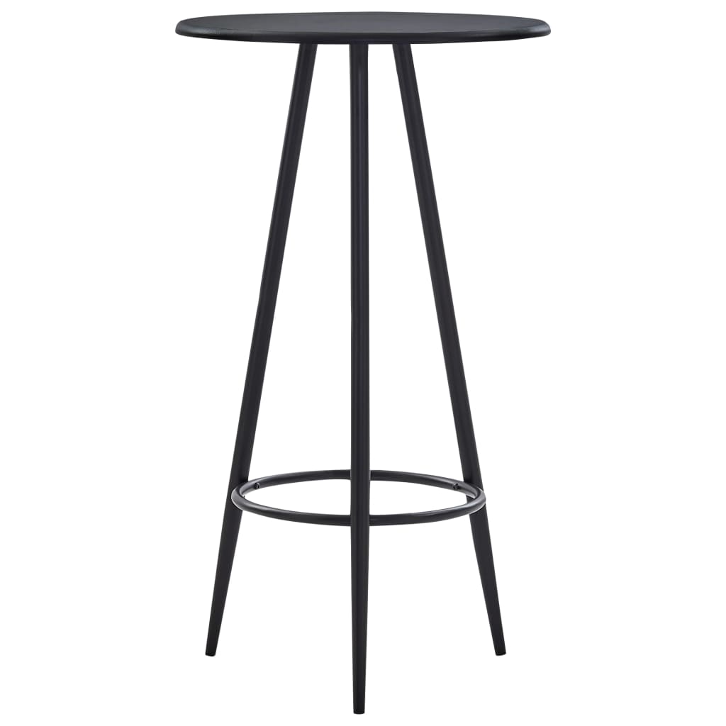 Juego De Mesa Alta Y Taburetes 3 Piezas Tela
