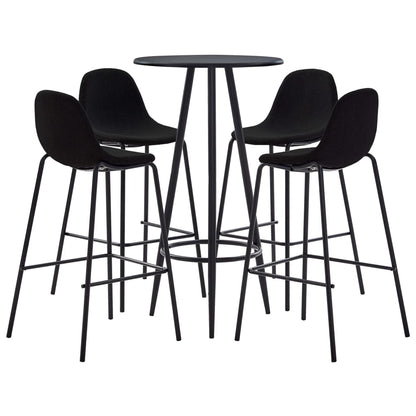 Juego De Mesa Alta Y Taburetes 3 Piezas Tela
