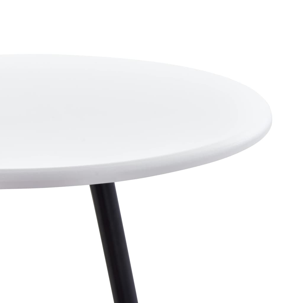 Juego De Mesa Alta Y Taburetes 3 Piezas Tela