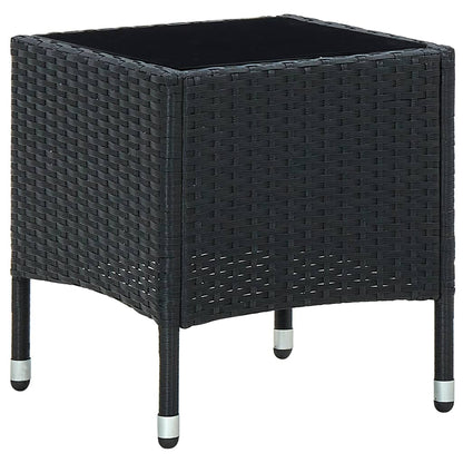 Mesa De Jardín Ratán Sintético 40X40X45 Cm