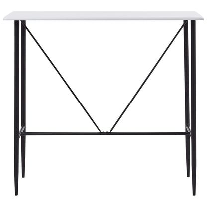 Juego De Mesa Alta Y Taburetes 5 Piezas Tela
