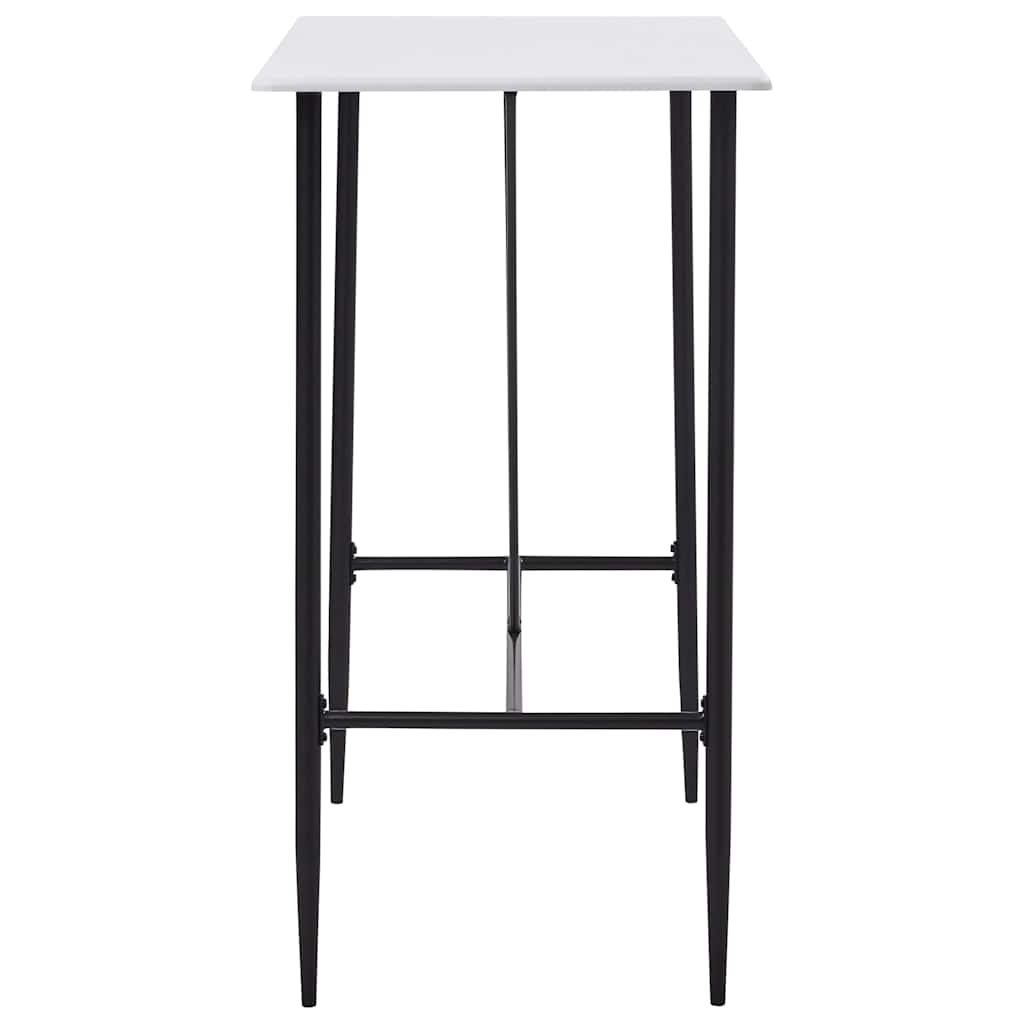 Juego De Mesa Alta Y Taburetes 5 Piezas Tela